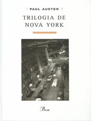 cover image of Trilogia de Nova York
